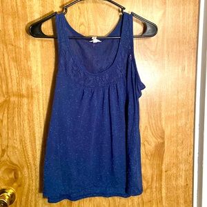 Navy blue tank